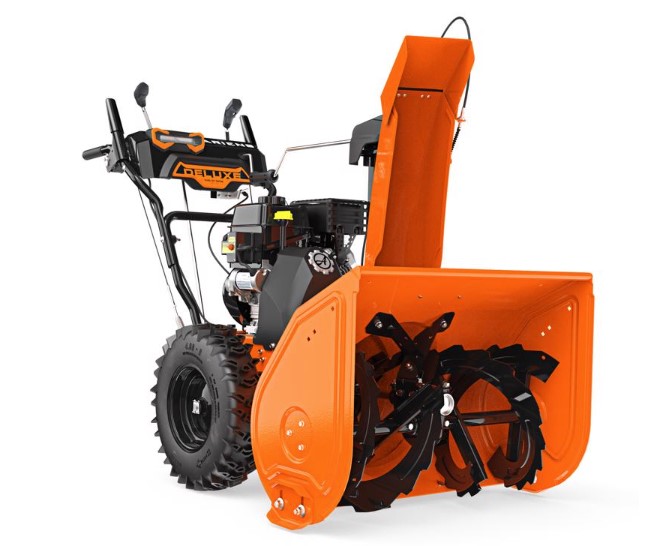ARIENS DELUXE 28 GAS SNOW BLOWER